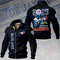 Toronto Blue Jays Thick Knit Fleece Jacket – TMTHU2434