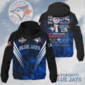 Toronto Blue Jays 2025 American League Champions 3D Windbreaker Jacket – HOATT14625