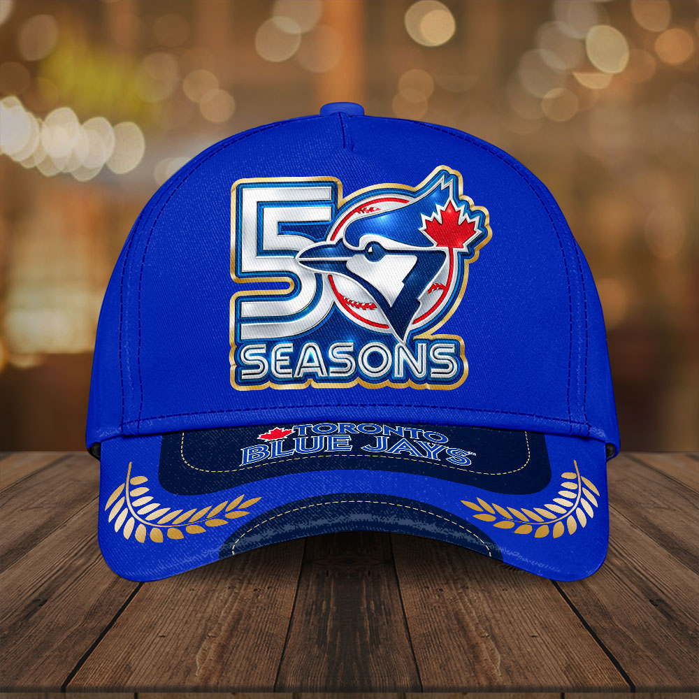 Toronto Blue Jays 50th Anniversary Classic Cap – TANTN21957