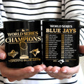 Toronto Blue Jays 2025 American League Champions Ceramic Mug – TANTN18526