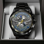 Toronto Blue Jays World Series 2025 Black Stainless Steel Watch – TANTN18634