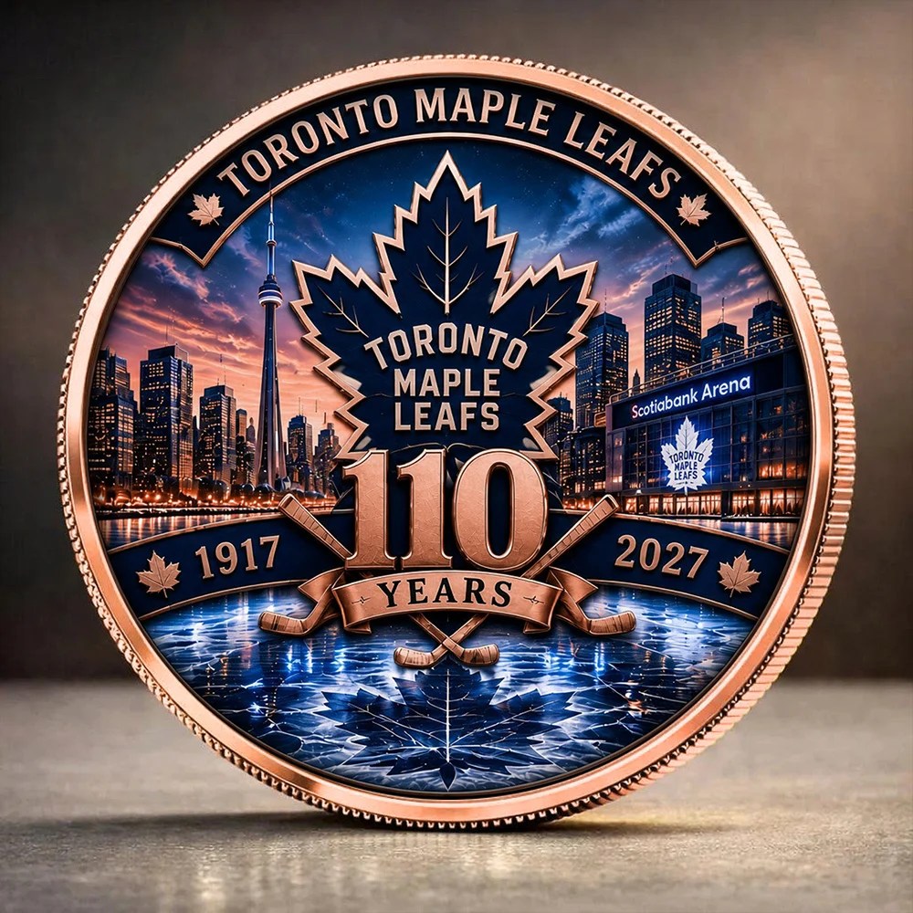 Toronto Maple Leafs 110th Anniversary 2027 Commemorative Coin – TANTN26185