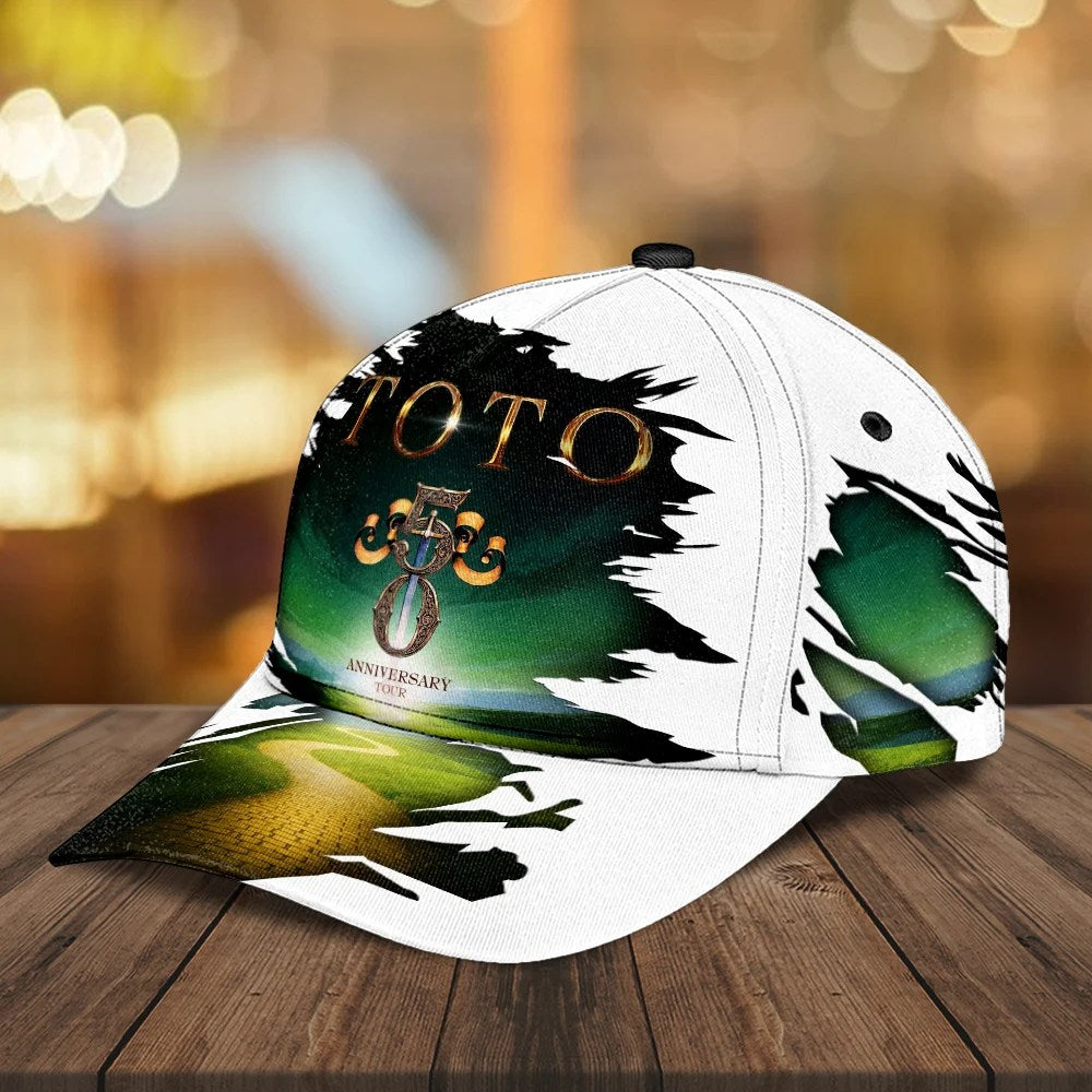 Toto Band 50th Anniversary Tour Classic Cap – MAITM15435