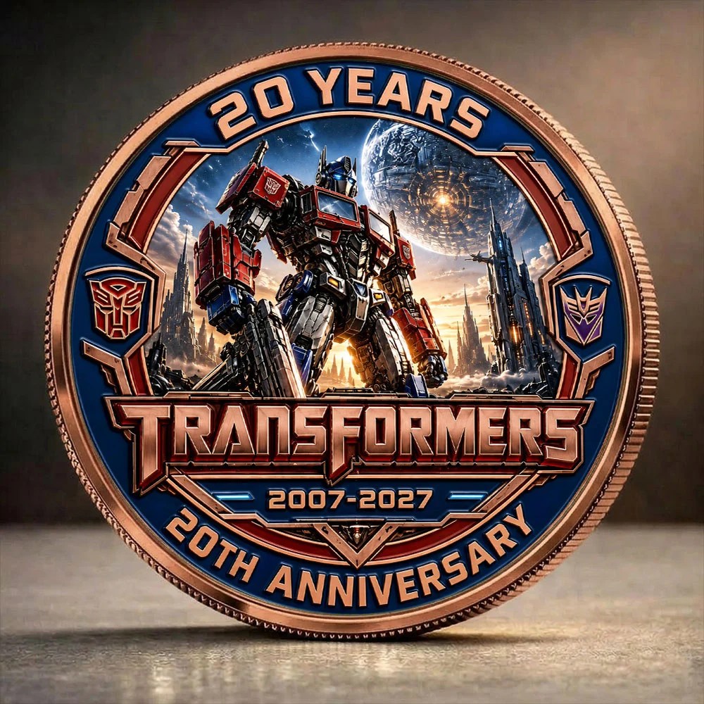 Transformers 20th Anniversary 2027 Commemorative Coin – TANTN26371