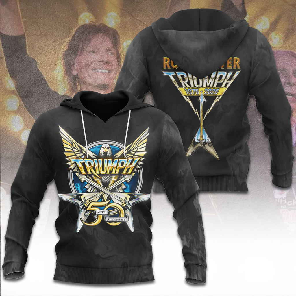 Triumph Band Tour 2026 3D Apparel – TANTN21635