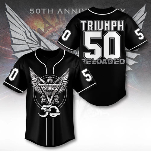 Triumph Band Tour 2026 Baseball Jersey – TANTN25401