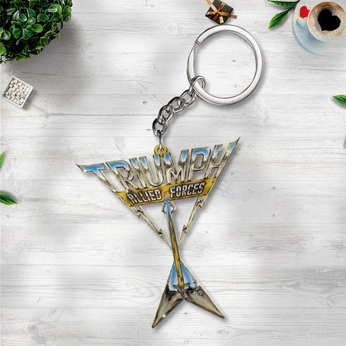 Triumph Band Custom Shape 2-sided Keychain – TANTN25403