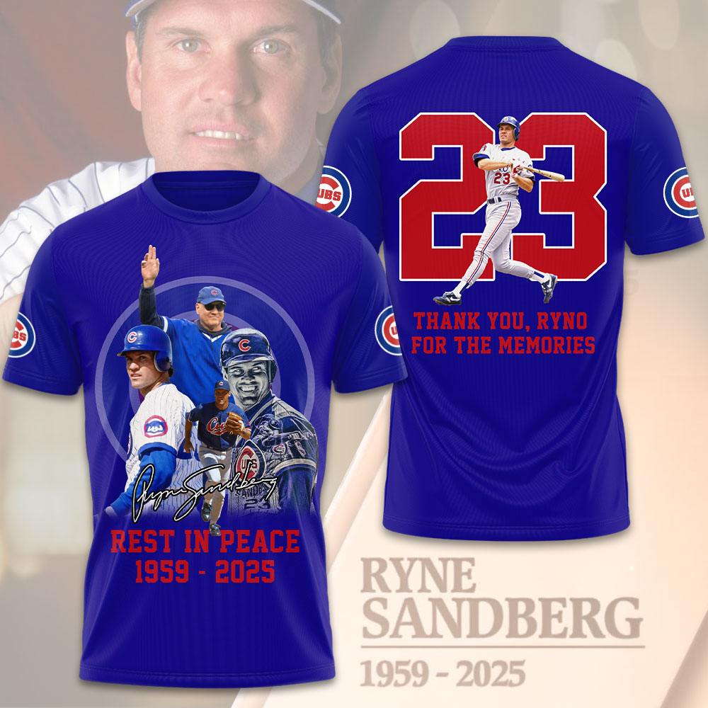 Chicago Cubs x Ryne Sandberg 3D Apparel – GNE 4098