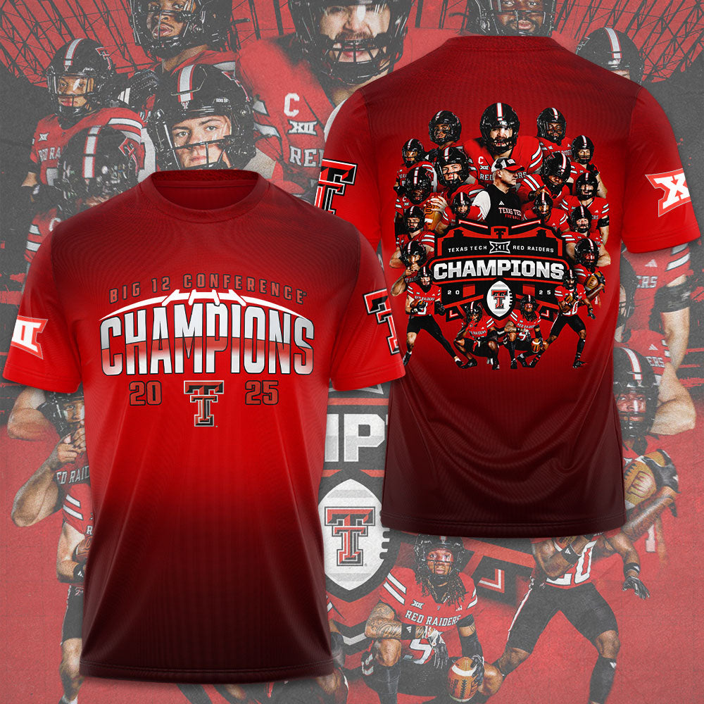 Texas Tech Red Raiders Football 3D Apparel – GNE4746