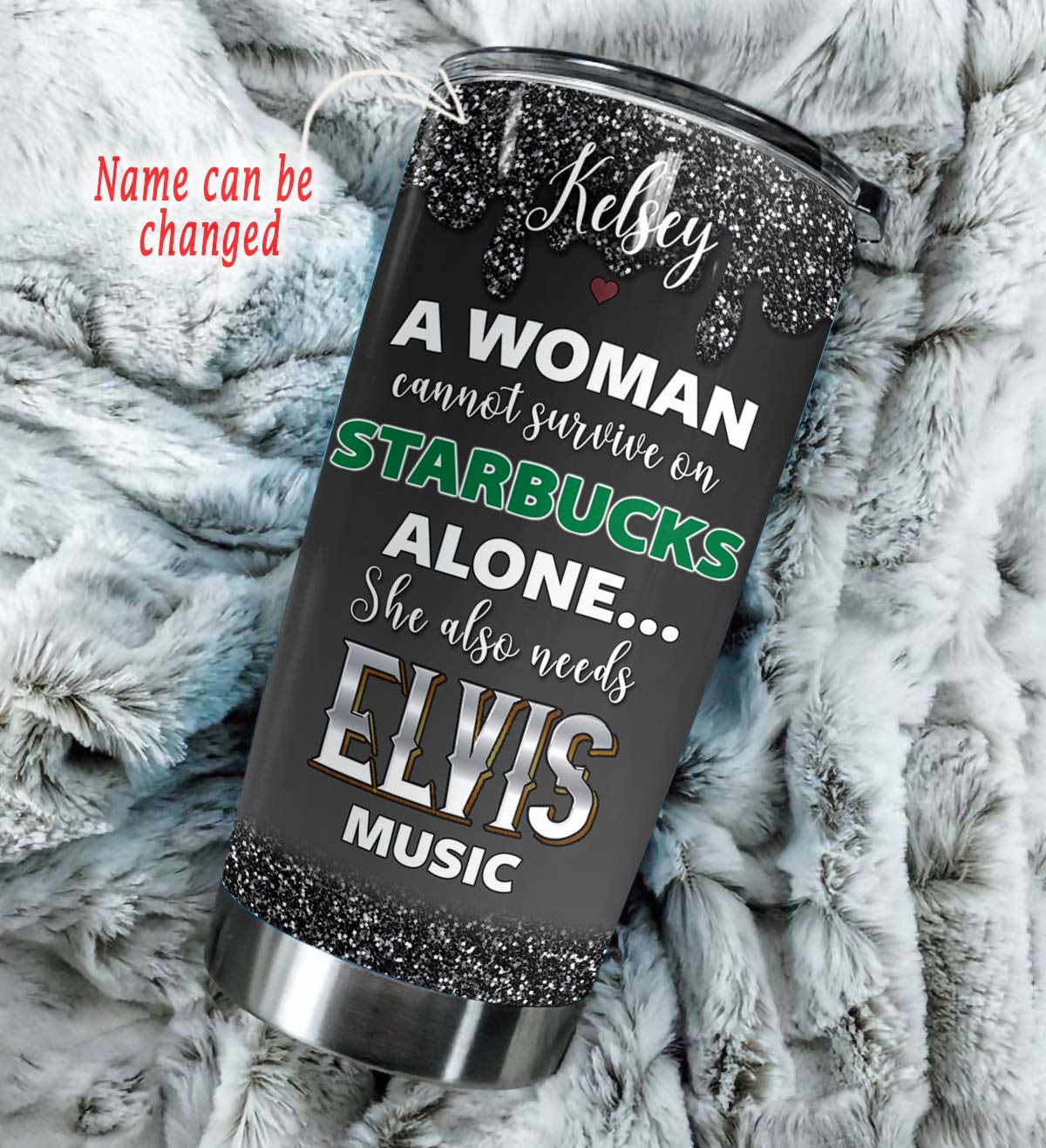 Personalized Elvis Presley Tumbler Cup – VANDH 307