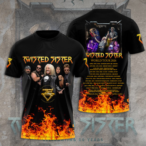 Twisted Sister 50th Anniversary 3D Apparel – GNE4917