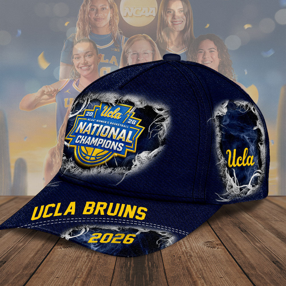 UCLA Bruins 2026 NCAA Women's Basketball National Champions Classic Cap – TMTHU4877