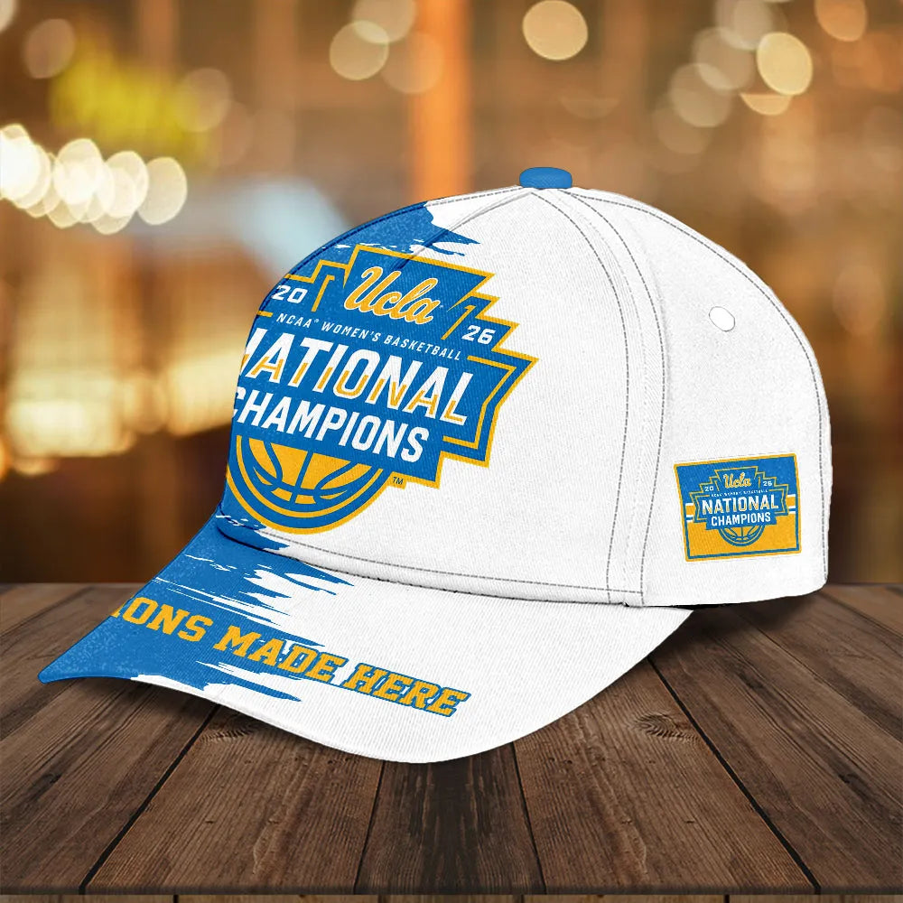 UCLA Bruins 2026 Women's Basketball National Champions Classic Cap – TANTN22105