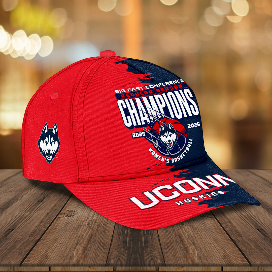 UConn Huskies Women's Basketball 2026 Big East Champions Classic Cap – HOATT16627