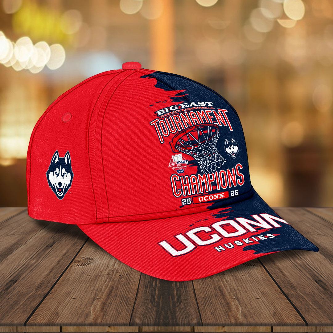 UConn Huskies Women's Basketball 2026 Big East Champions Classic Cap – HOATT16682