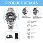 UConn Huskies Women's Basketball 2026 Big East Champions Alloy Luxury Quartz Watch – GNE5398