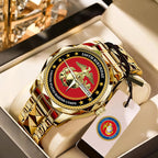US Marine Corps Alloy Luxury Quartz Watch – MAITM 12188