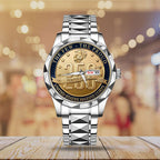 US Marine Corps Alloy Luxury Quartz Watch – MAITM 12146