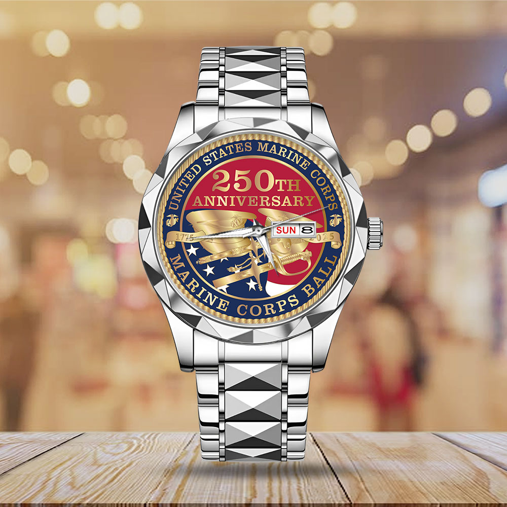 US Marine Corps Alloy Luxury Quartz Watch – MAITM 12344