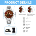 US Marine Corps Alloy Luxury Quartz Watch – MAITM 12531