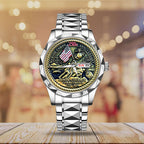 US Marine Corps Alloy Luxury Quartz Watch – MAITM12592