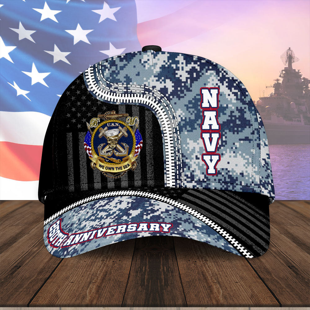 US Navy 250th Anniversary Classic Cap – TMTHU1061