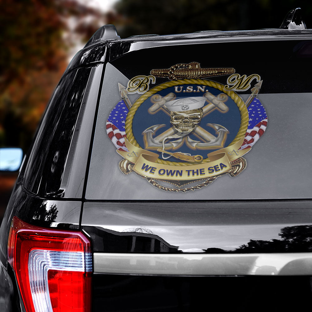 US Navy Car Sticker – TMTHU950