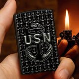 US Navy Zippo Lighter Case (No Insert) – TMTHU949