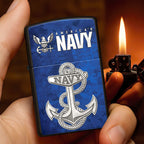 US Navy Zippo Lighter Case (No Insert) – TMTHU997