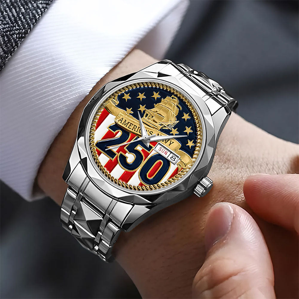 US Navy Alloy Luxury Quartz Watch – MAITM 12117