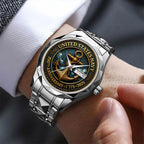US Navy Alloy Luxury Quartz Watch – MAITM 12402