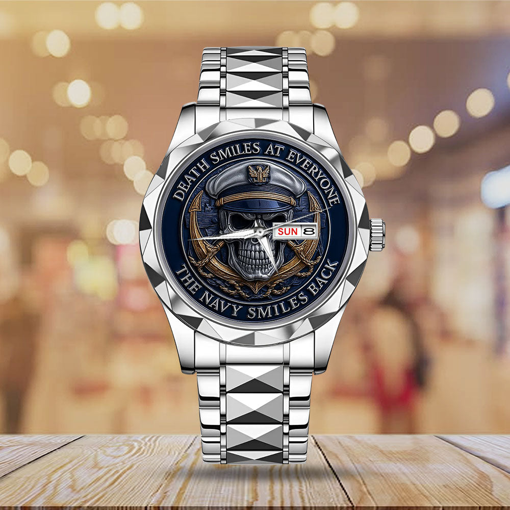 US Navy Alloy Luxury Quartz Watch – MAITM 12396