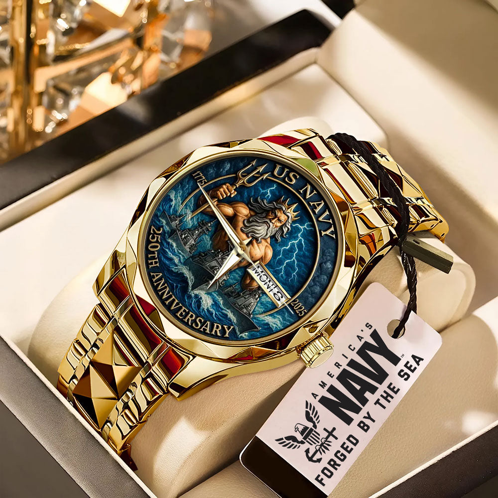 US Navy Alloy Luxury Quartz Watch – MAITM 12533