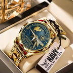 US Navy Alloy Luxury Quartz Watch – MAITM12715