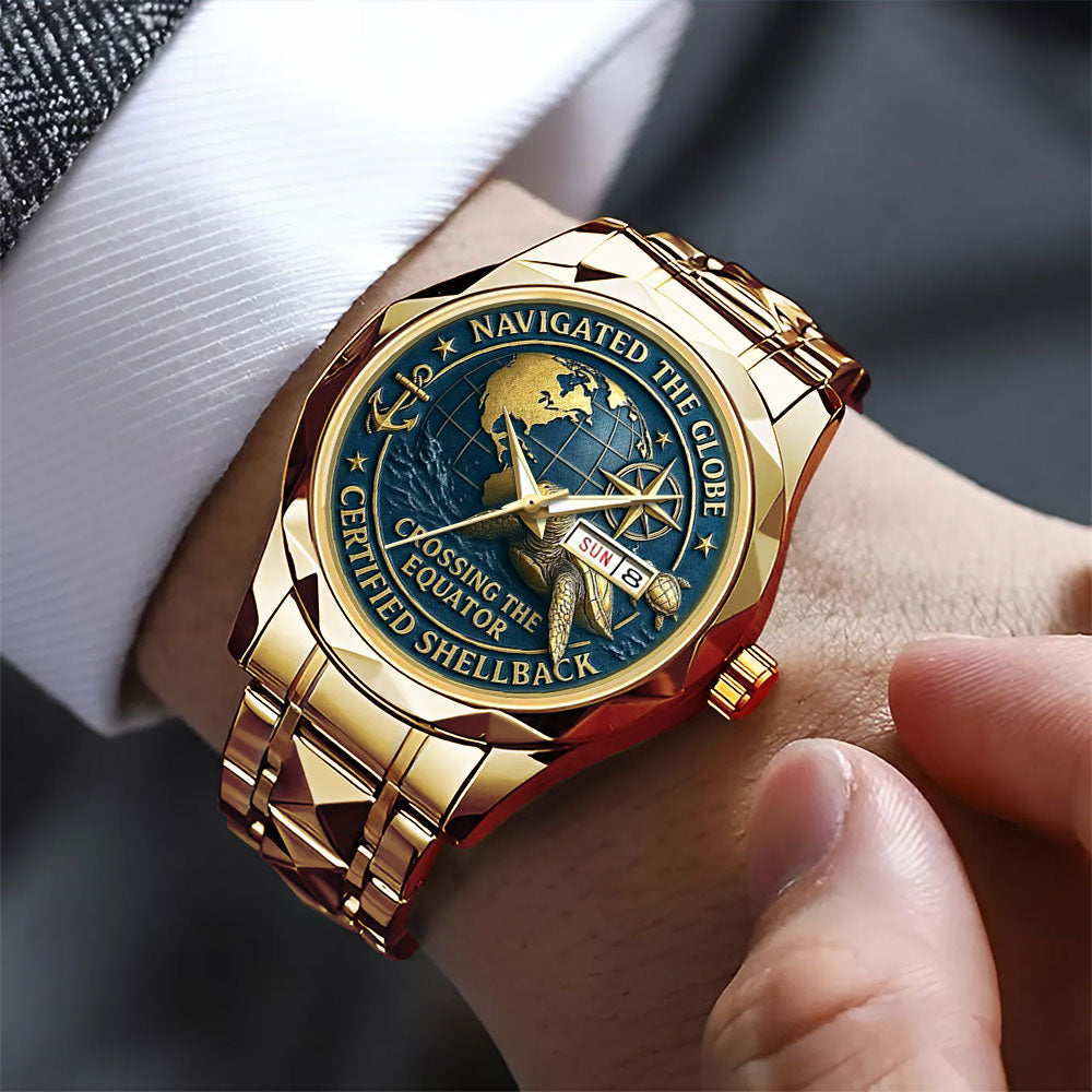 US Navy Alloy Luxury Quartz Watch – MAITM12715