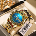 US Navy 250th Alloy Luxury Quartz Watch – MAITM12903