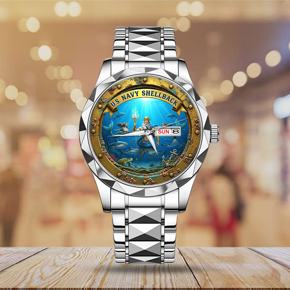 US Navy 250th Alloy Luxury Quartz Watch – MAITM12903