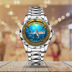 US Navy 250th Alloy Luxury Quartz Watch – MAITM12903