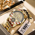 US Navy Alloy Luxury Quartz Watch – MAITM12906