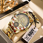 US Navy Alloy Luxury Quartz Watch – MAITM12906