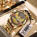 US Navy Alloy Luxury Quartz Watch – MAITM12908