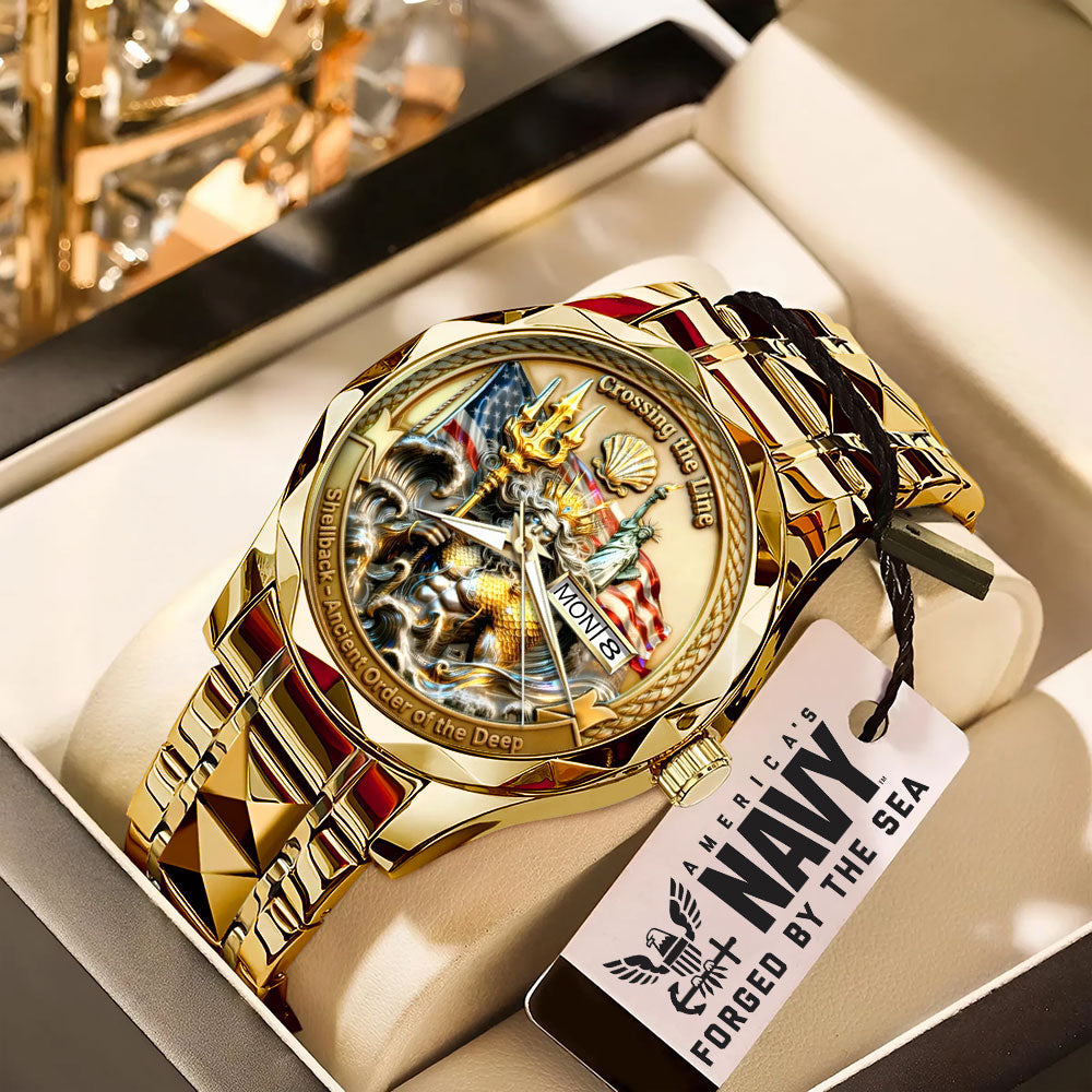 US Navy Alloy Luxury Quartz Watch – MAITM13814