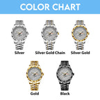 America250 Alloy Luxury Quartz Watch – TANTN21684