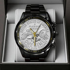 America250 Black Stainless Steel Watch – TANTN21685