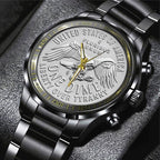 America250 Black Stainless Steel Watch – TANTN21685