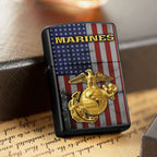 US Marine Corps Zippo Lighter Case (No Insert) – TMTHU946