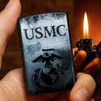 US Marine Corps Zippo Lighter Case (No Insert) – TMTHU947