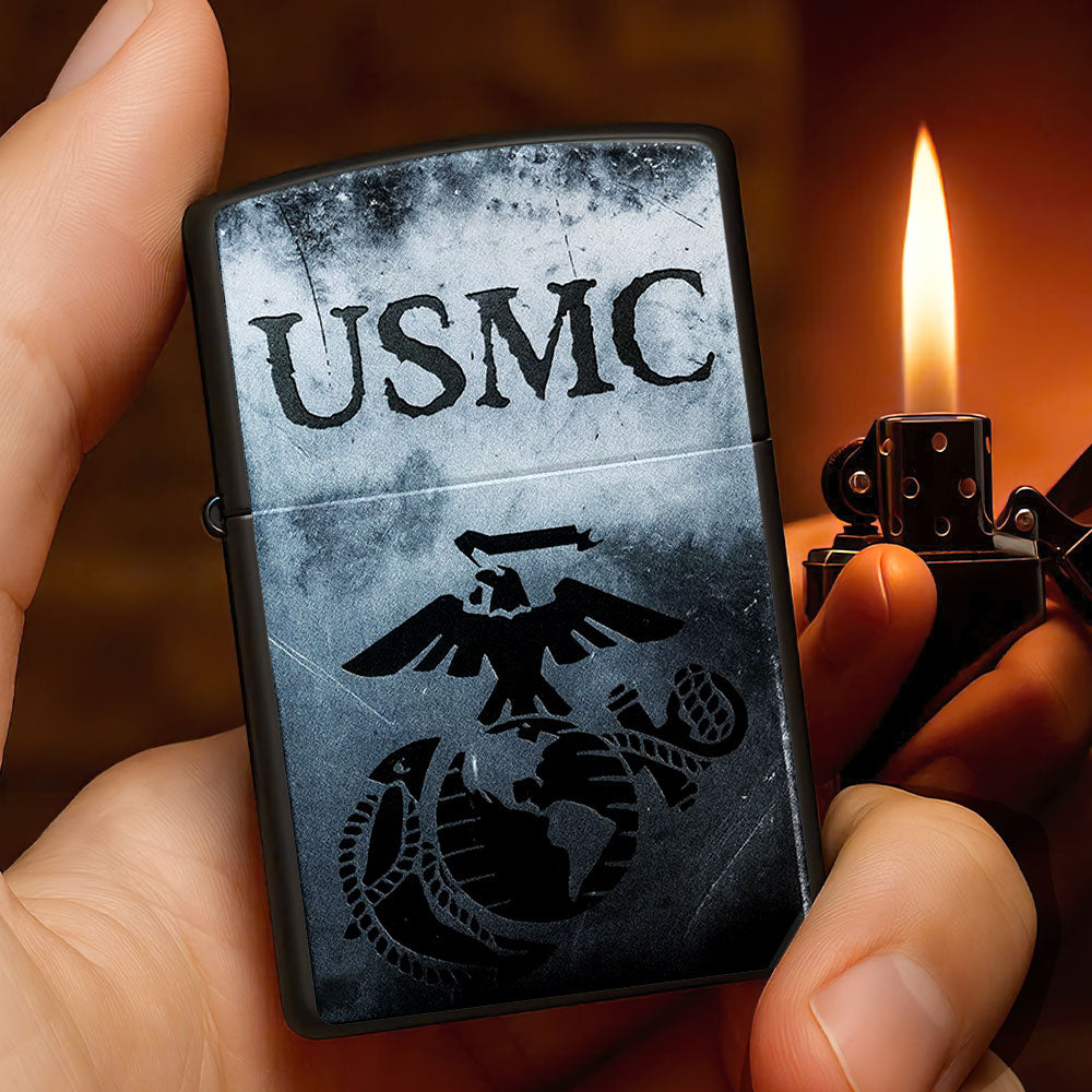 US Marine Corps Zippo Lighter Case (No Insert) – TMTHU947