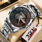 US Marine Corps Alloy Luxury Quartz Watch – TMTHU551