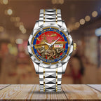 US Marine Corps 250th Anniversary 2025 Alloy Luxury Quartz Watch – TMTHU836